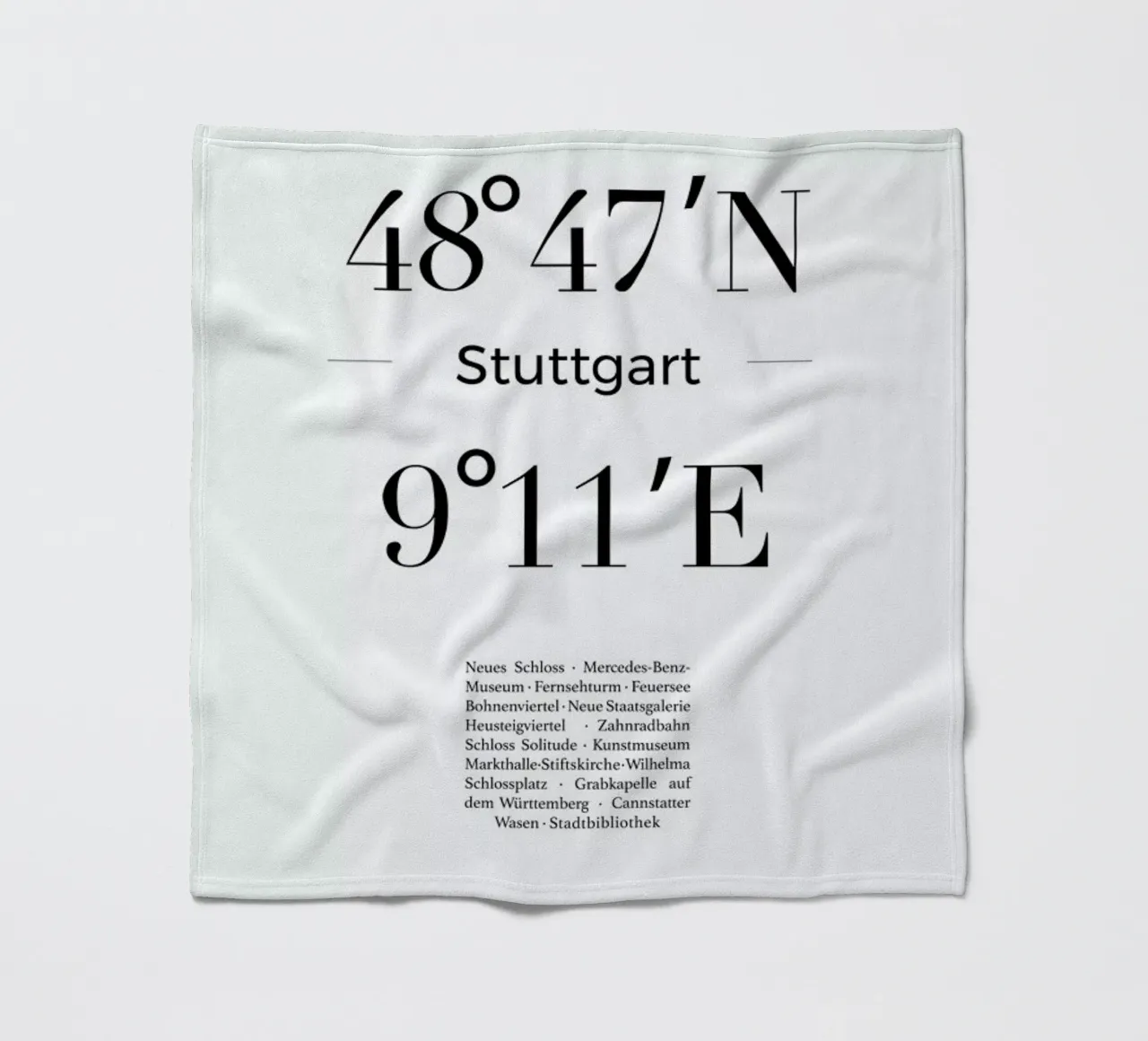 Stuttgart coperta in pile da Studio One