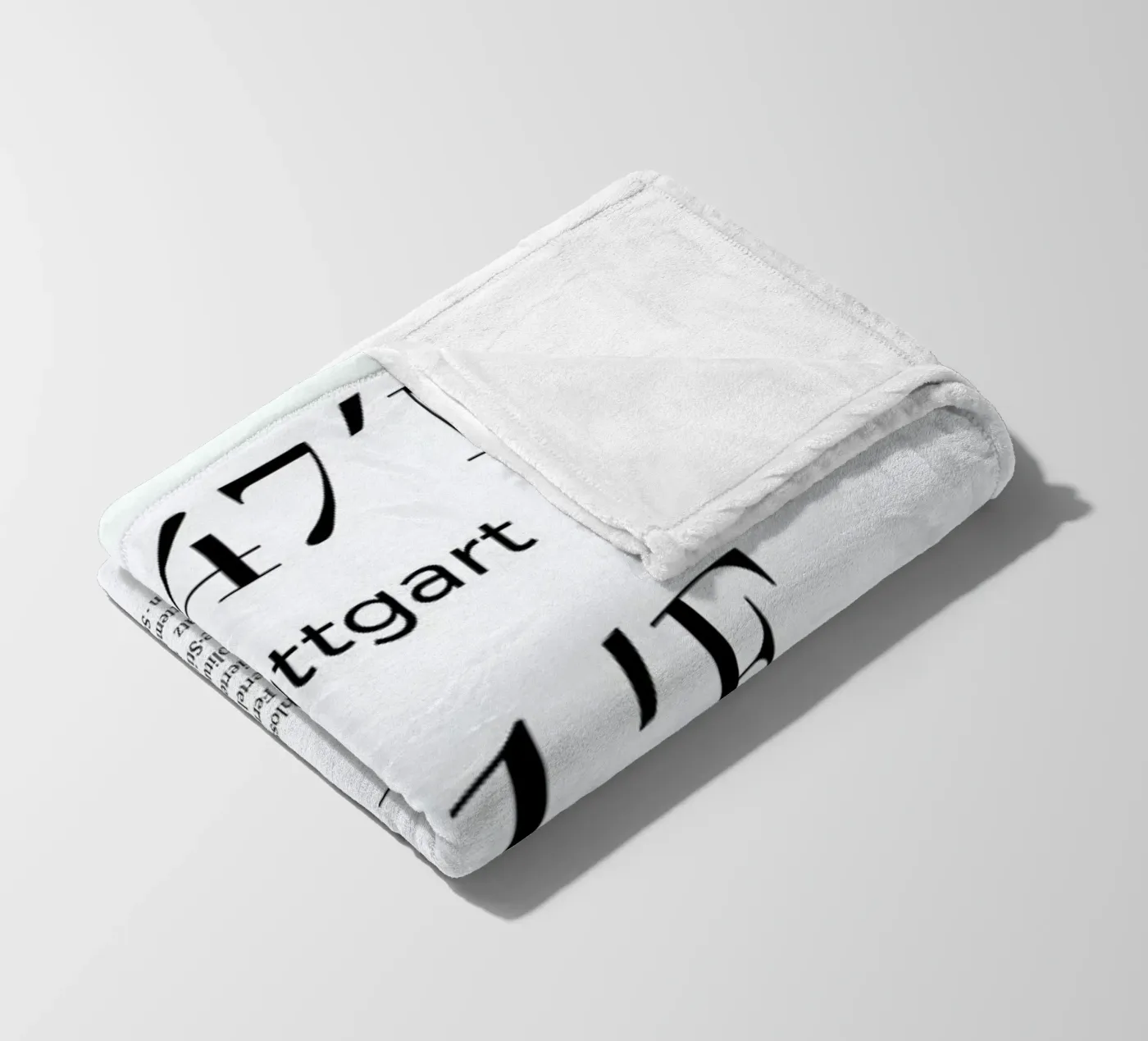 Stuttgart Fleecedecke von Studio One