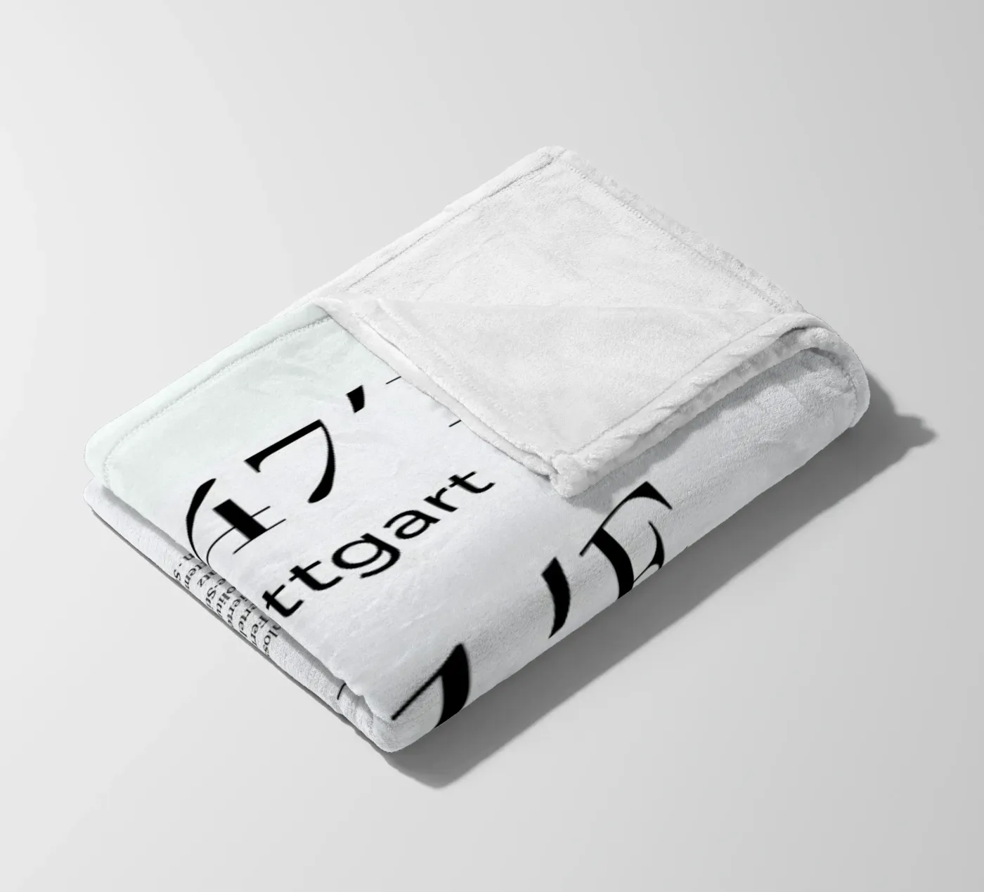 Stuttgart Fleecedecke von Studio One