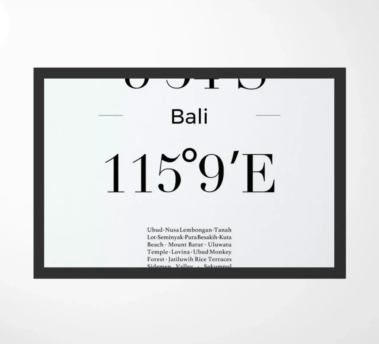 Bali zerbino da Studio One