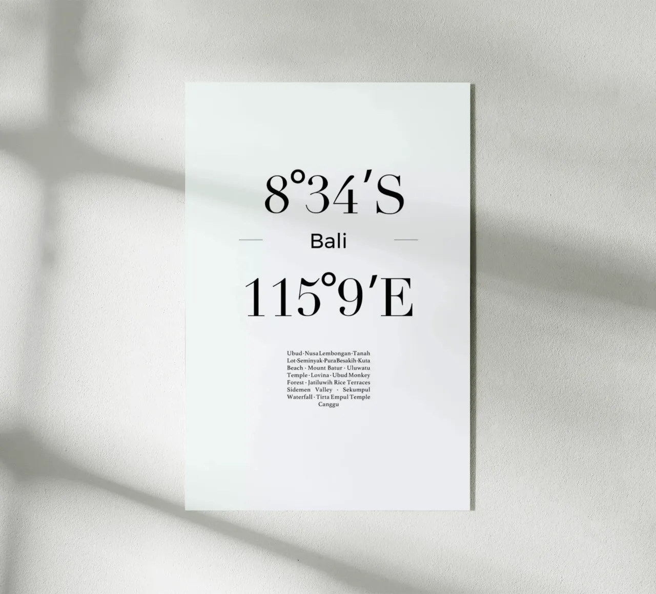 Bali plexiglass da Studio One