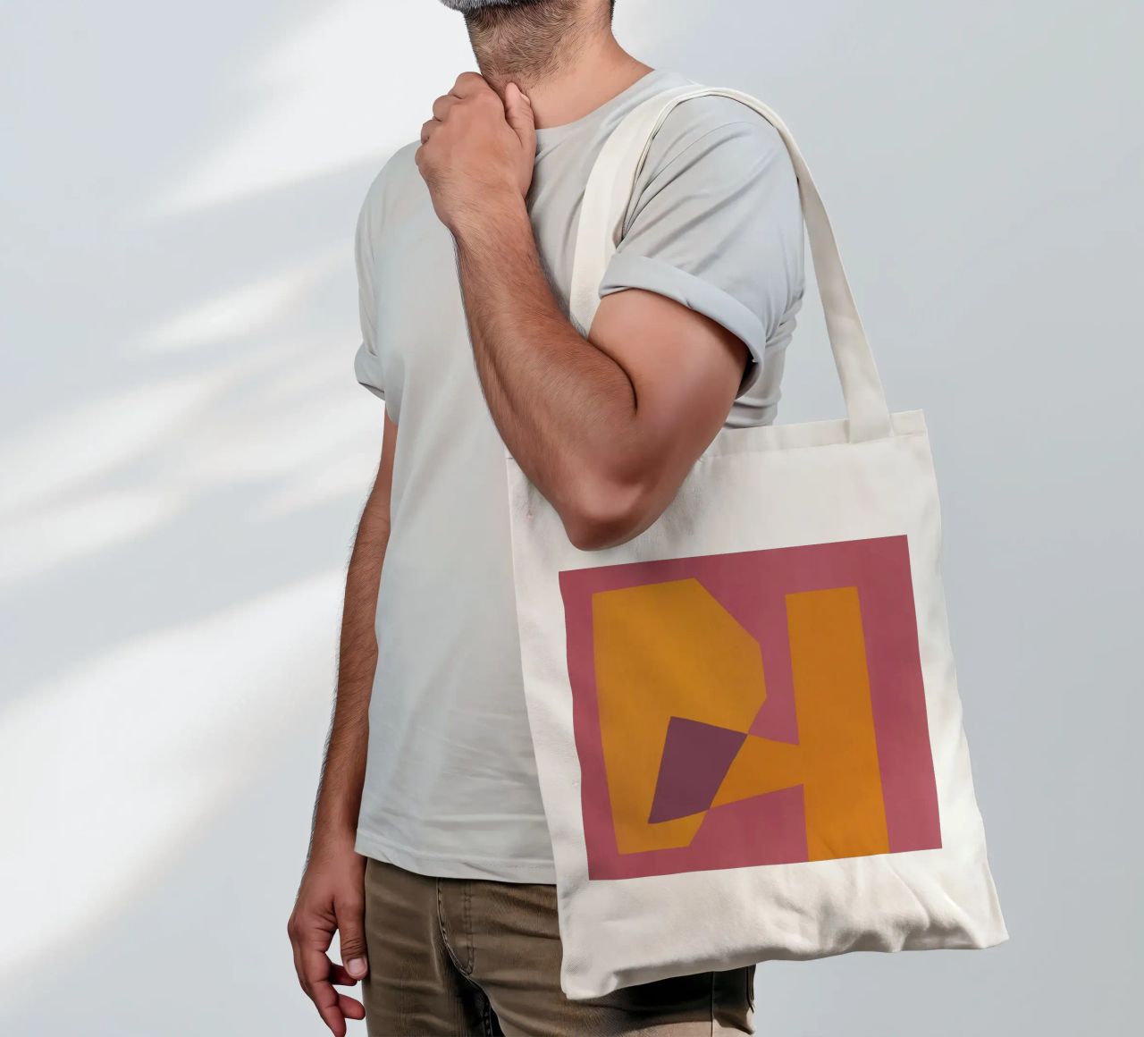 Modular borsa in juta da artesutileco