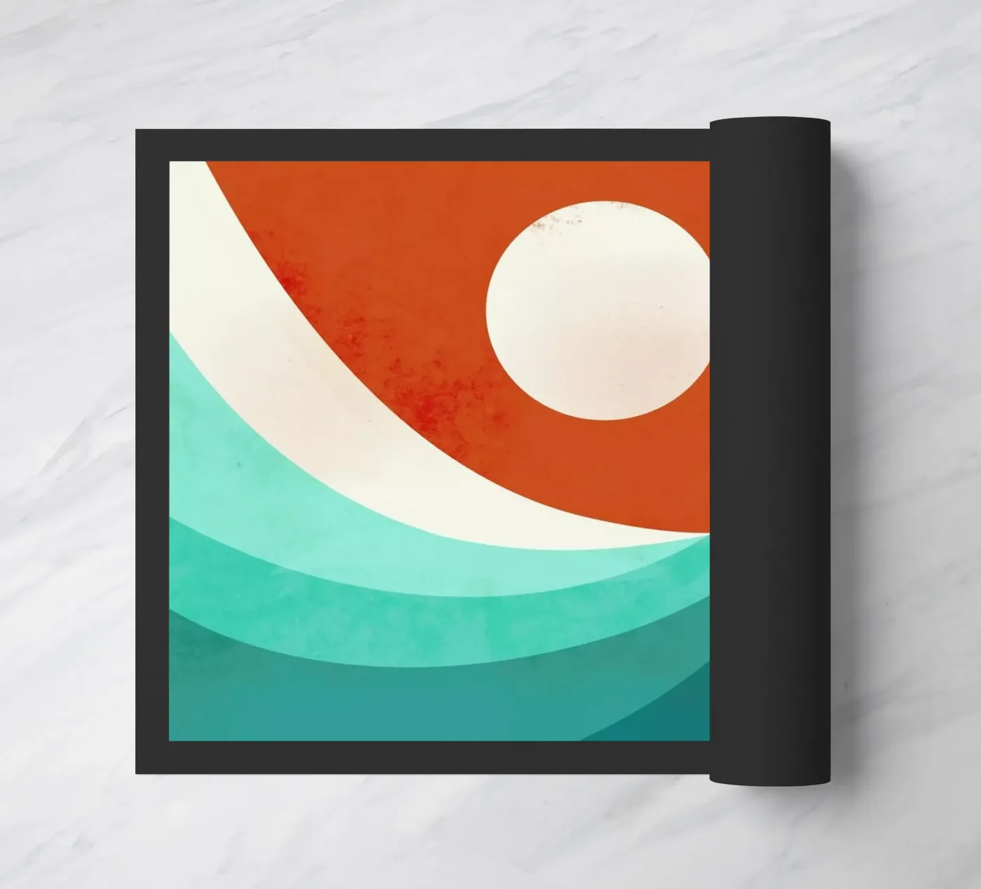 Wave Night deurmat van Jay Fleck