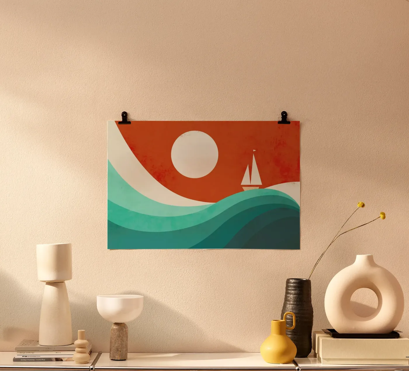 Wave Night poster by Jay Fleck