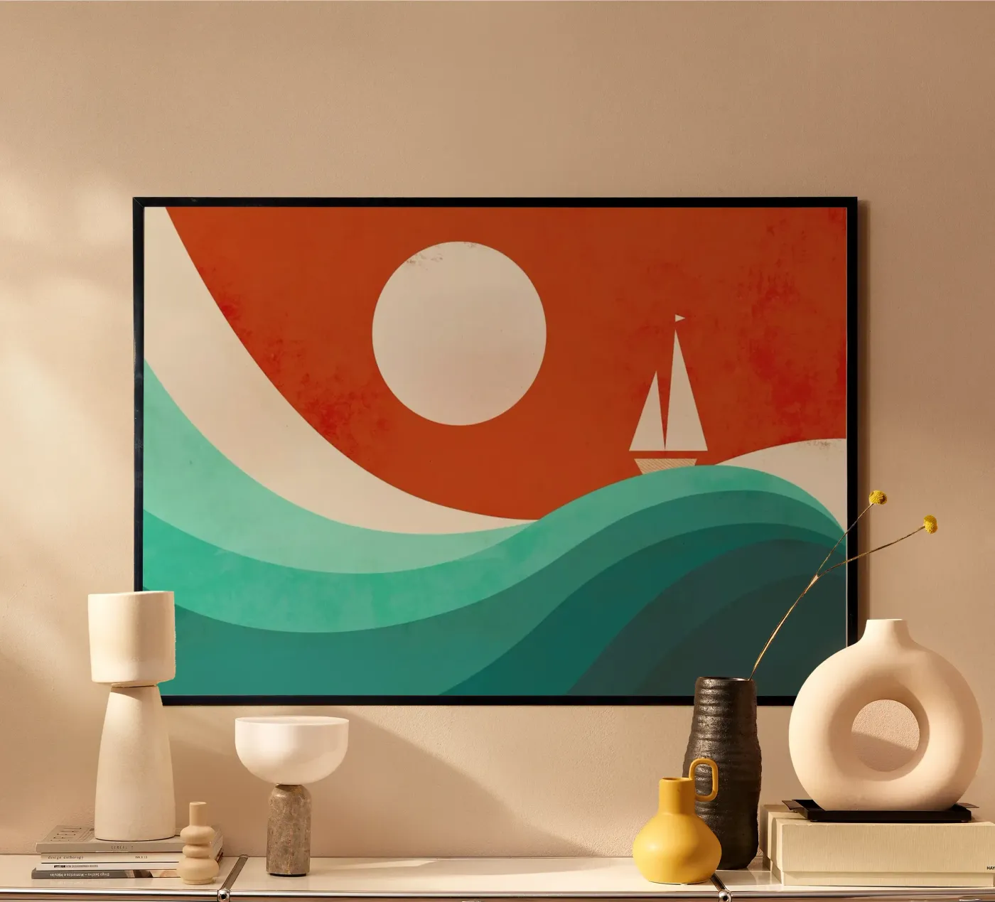 Wave Night poster by Jay Fleck