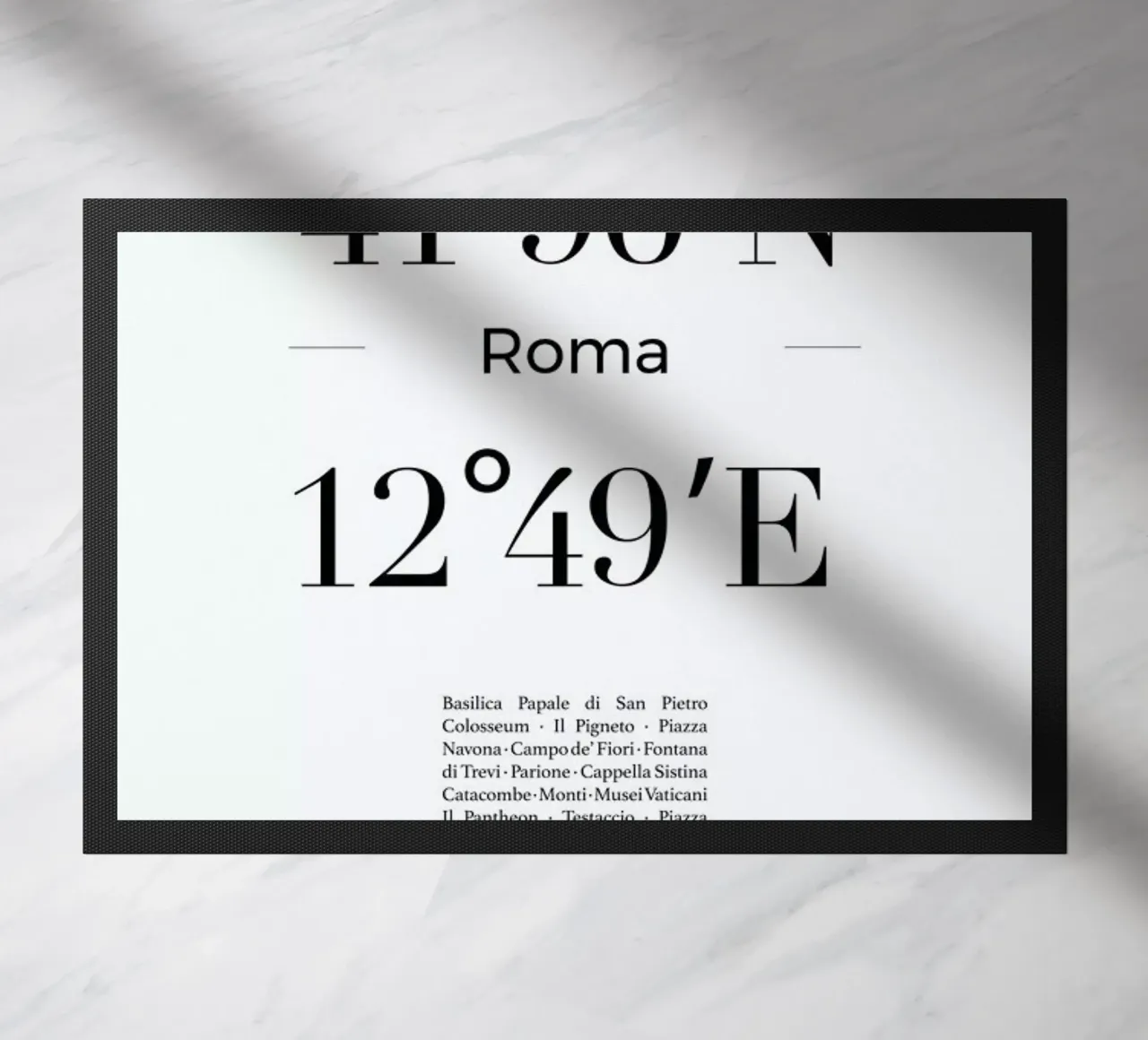 Roma doormat by Studio One