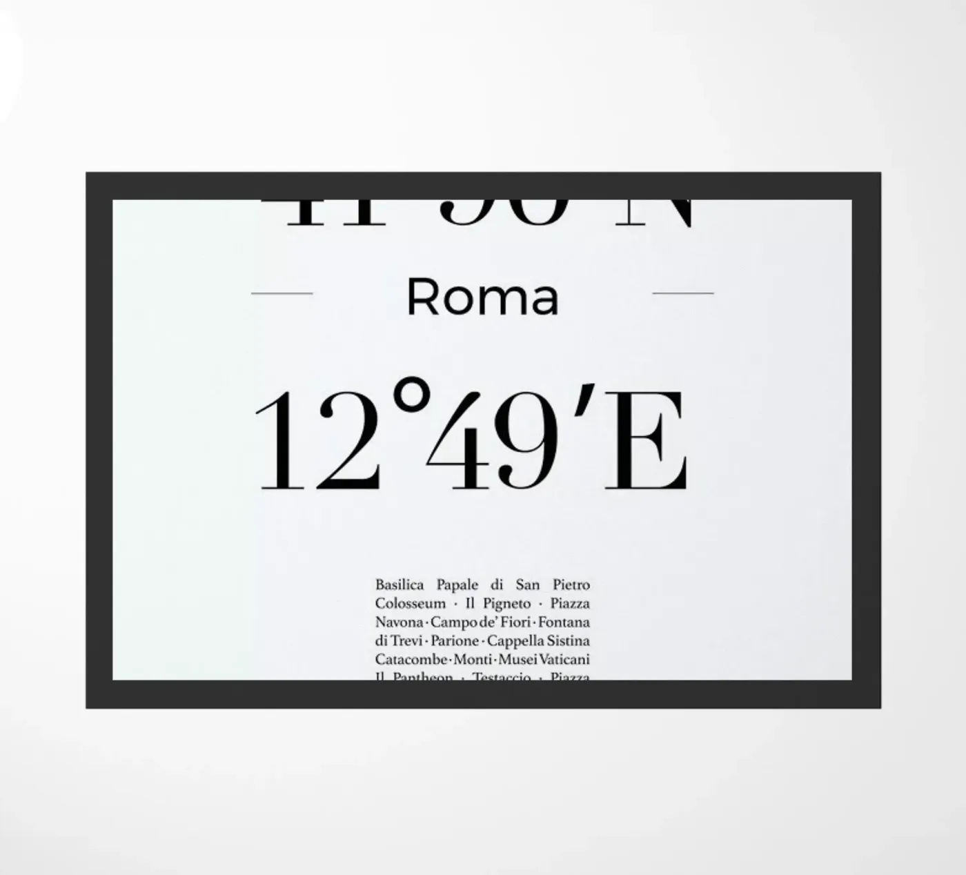 Roma zerbino da Studio One