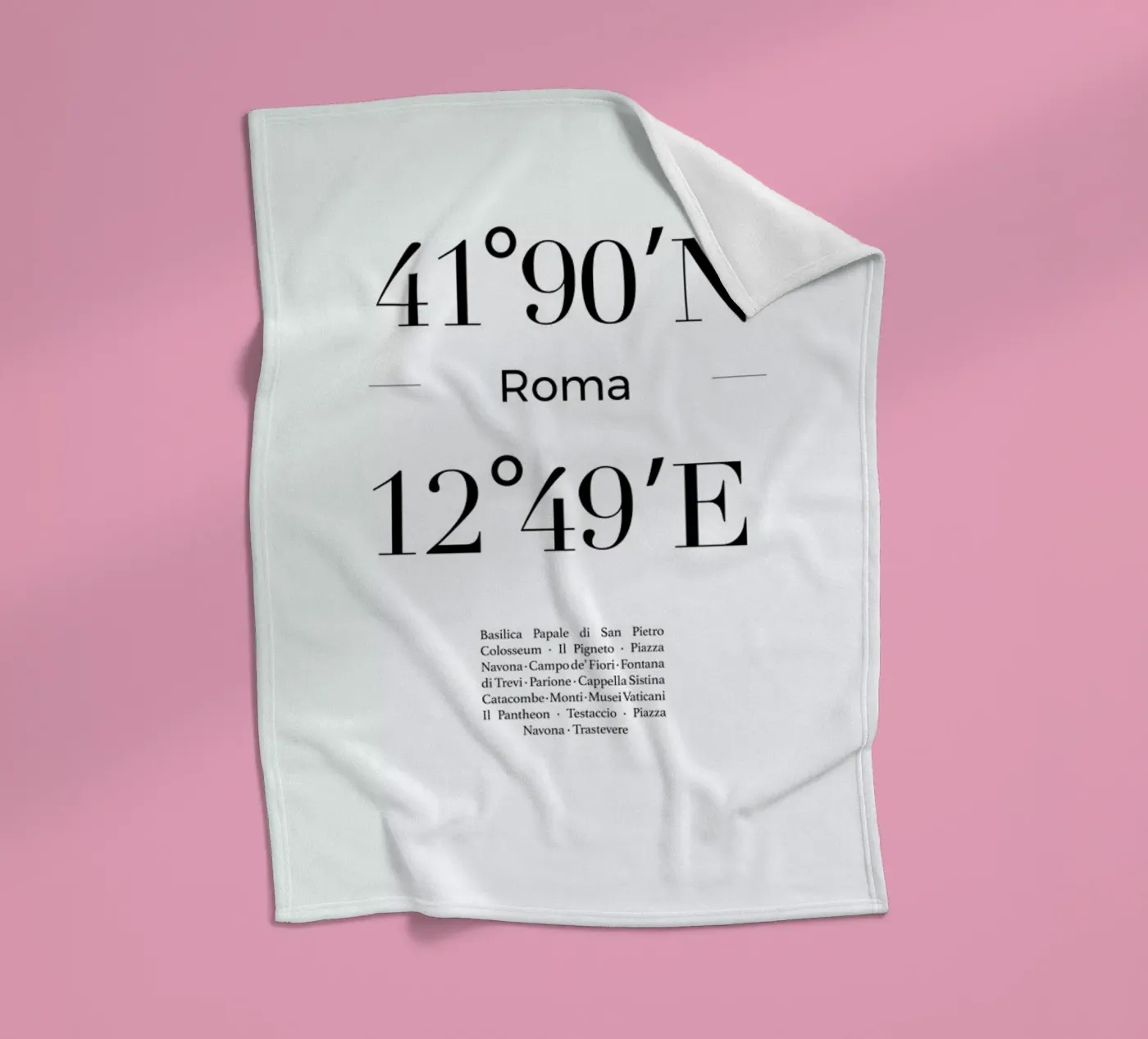 Roma Fleecedecke von Studio One