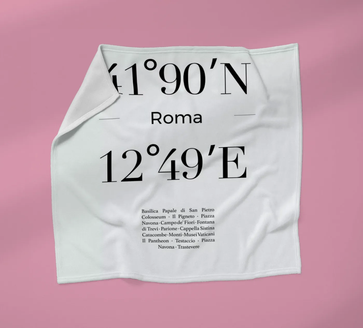 Roma Fleecedecke von Studio One