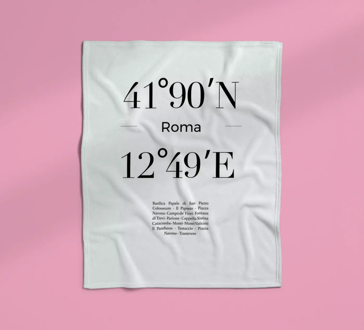 Roma Fleecedecke von Studio One
