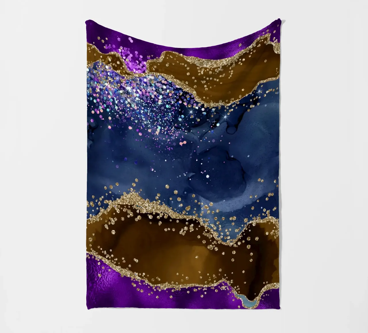 Pavone Glitter Agata Texture 02 coperta in pile da Gemstone Textures