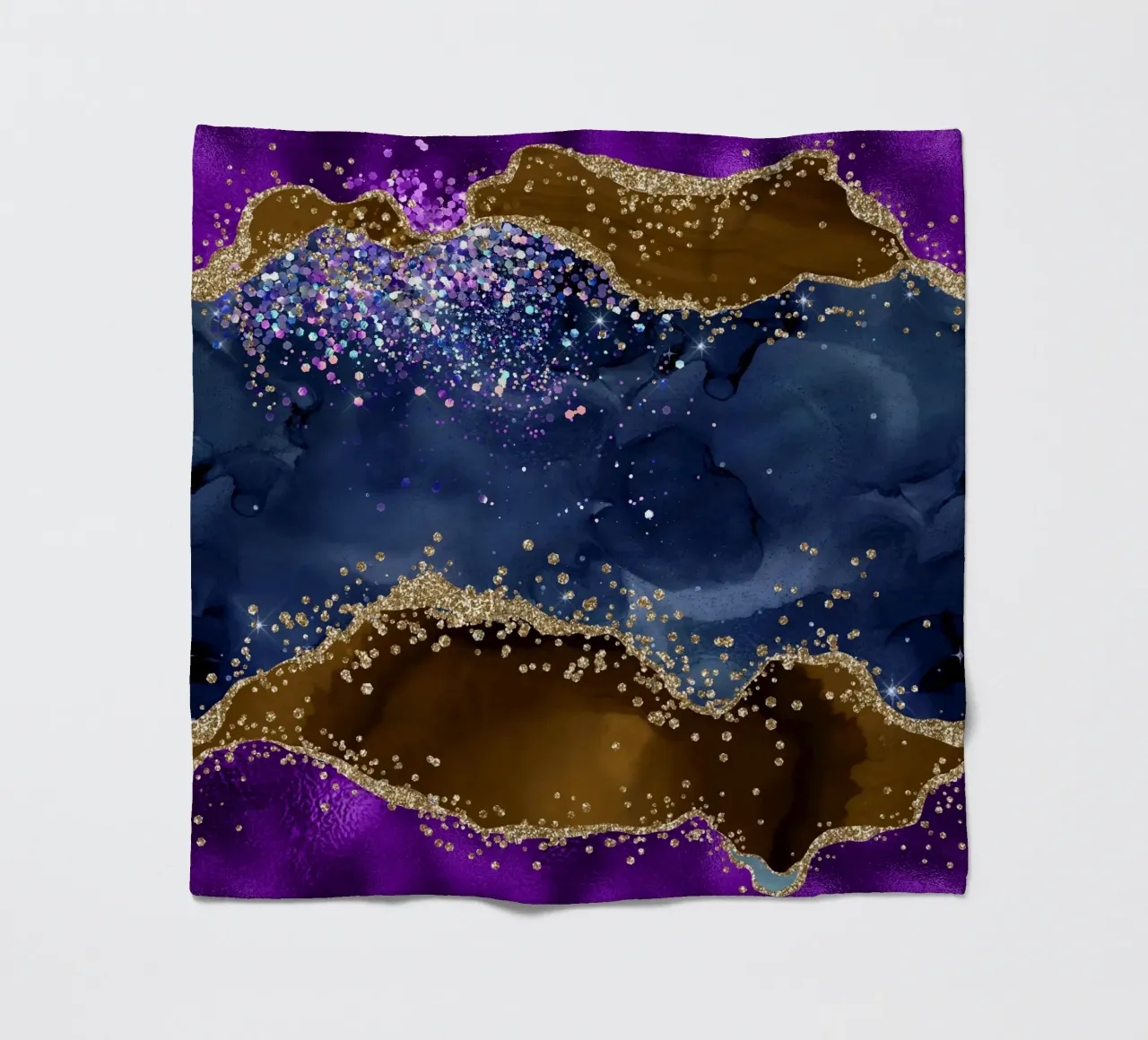 Pavone Glitter Agata Texture 02 coperta in pile da Gemstone Textures