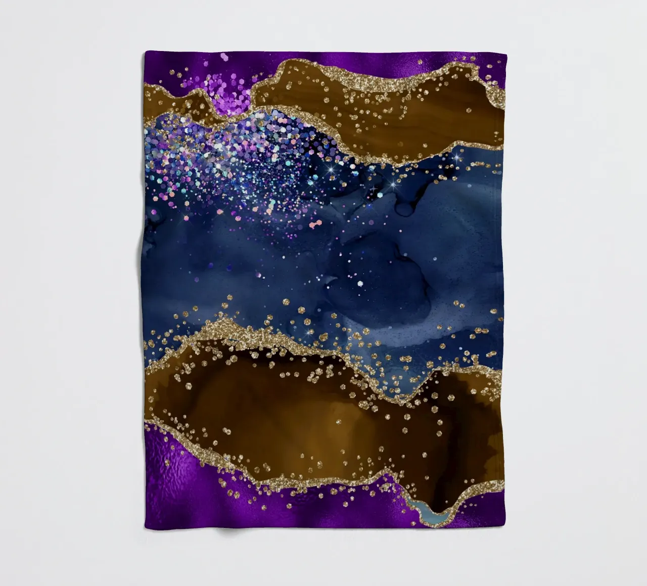 Pavone Glitter Agata Texture 02 coperta in pile da Gemstone Textures
