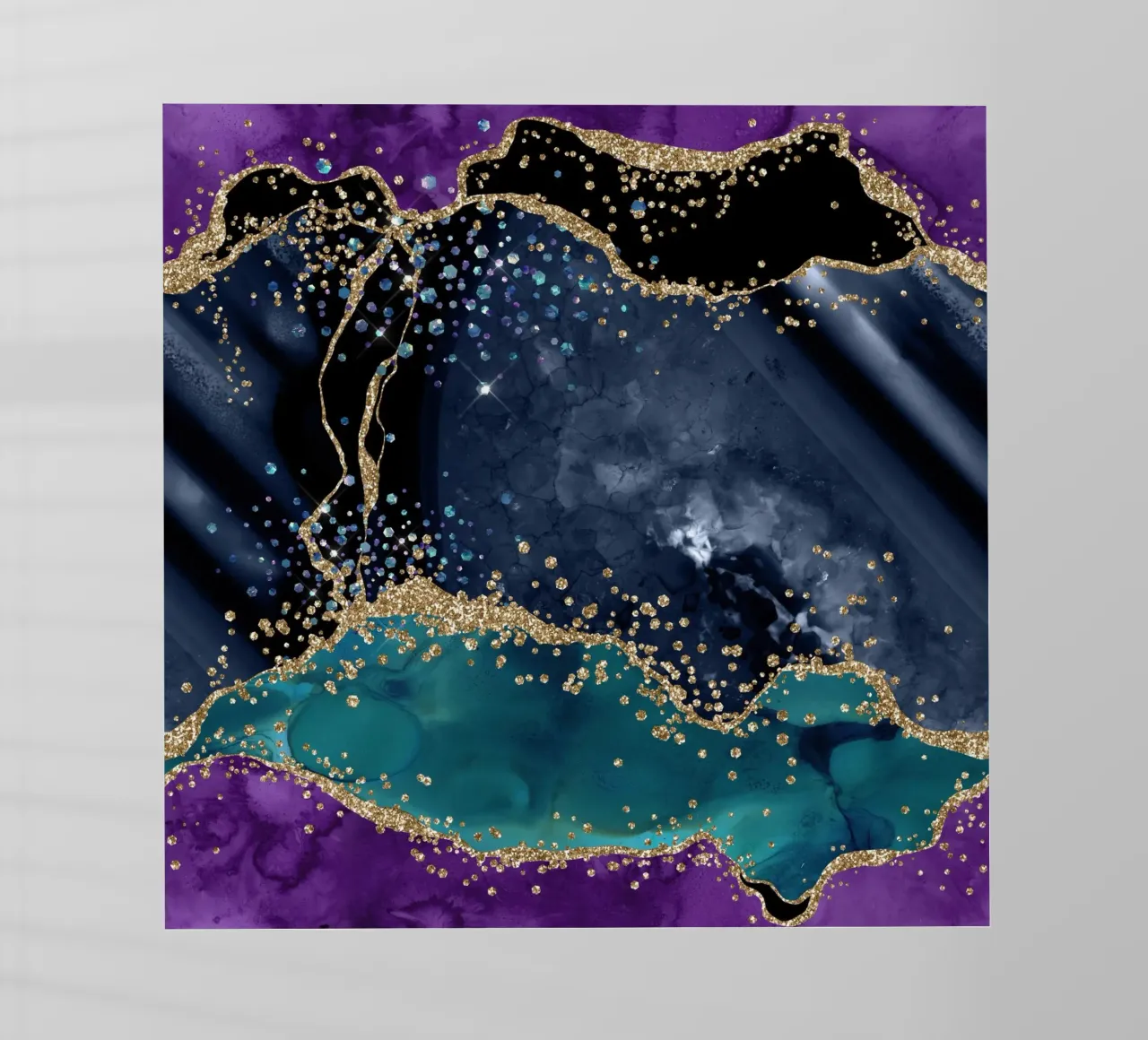 Pavone Glitter Agata Texture 04 pellicola backlit da Gemstone Textures