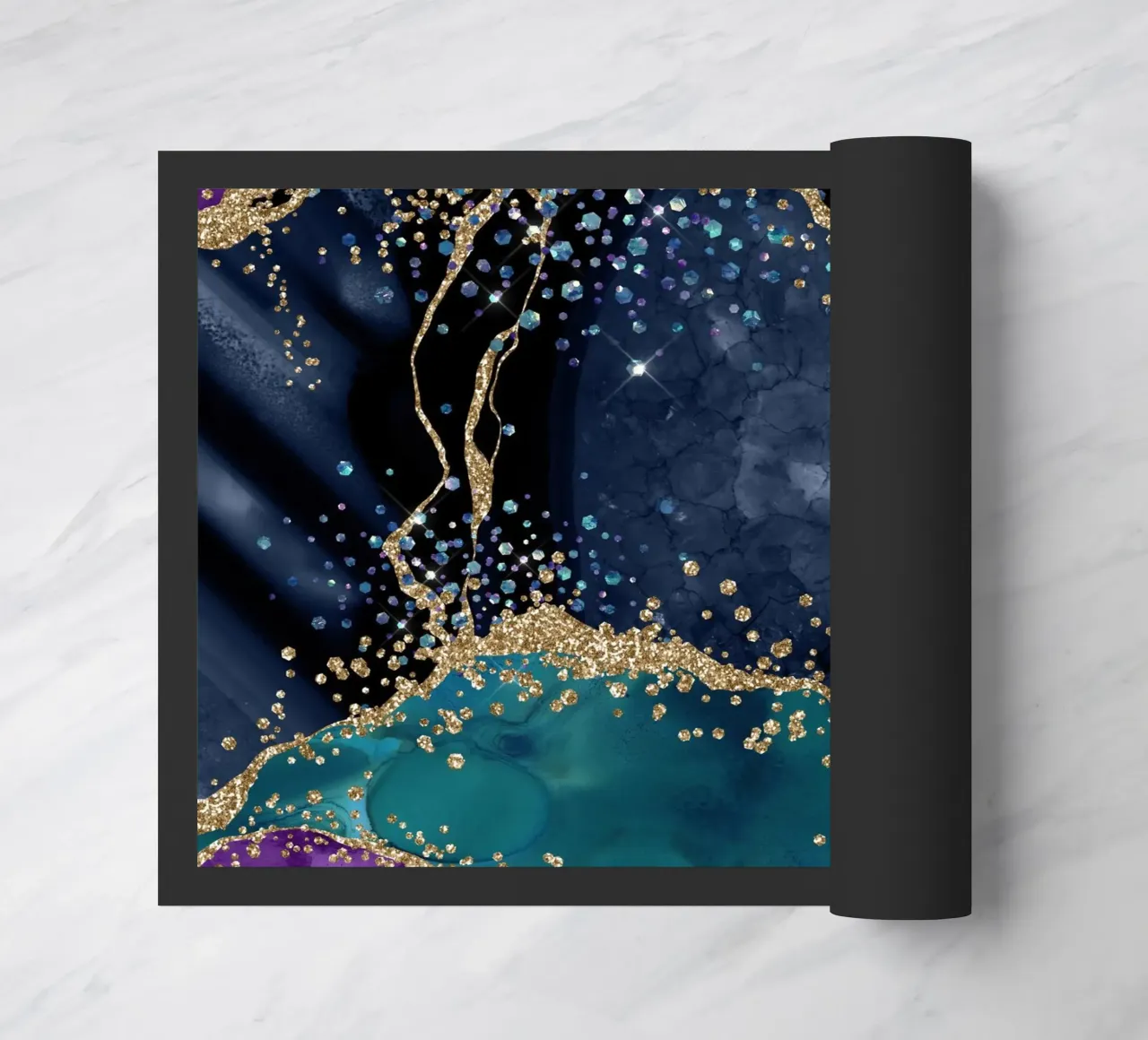Pavone Glitter Agata Texture 04 zerbino da Gemstone Textures