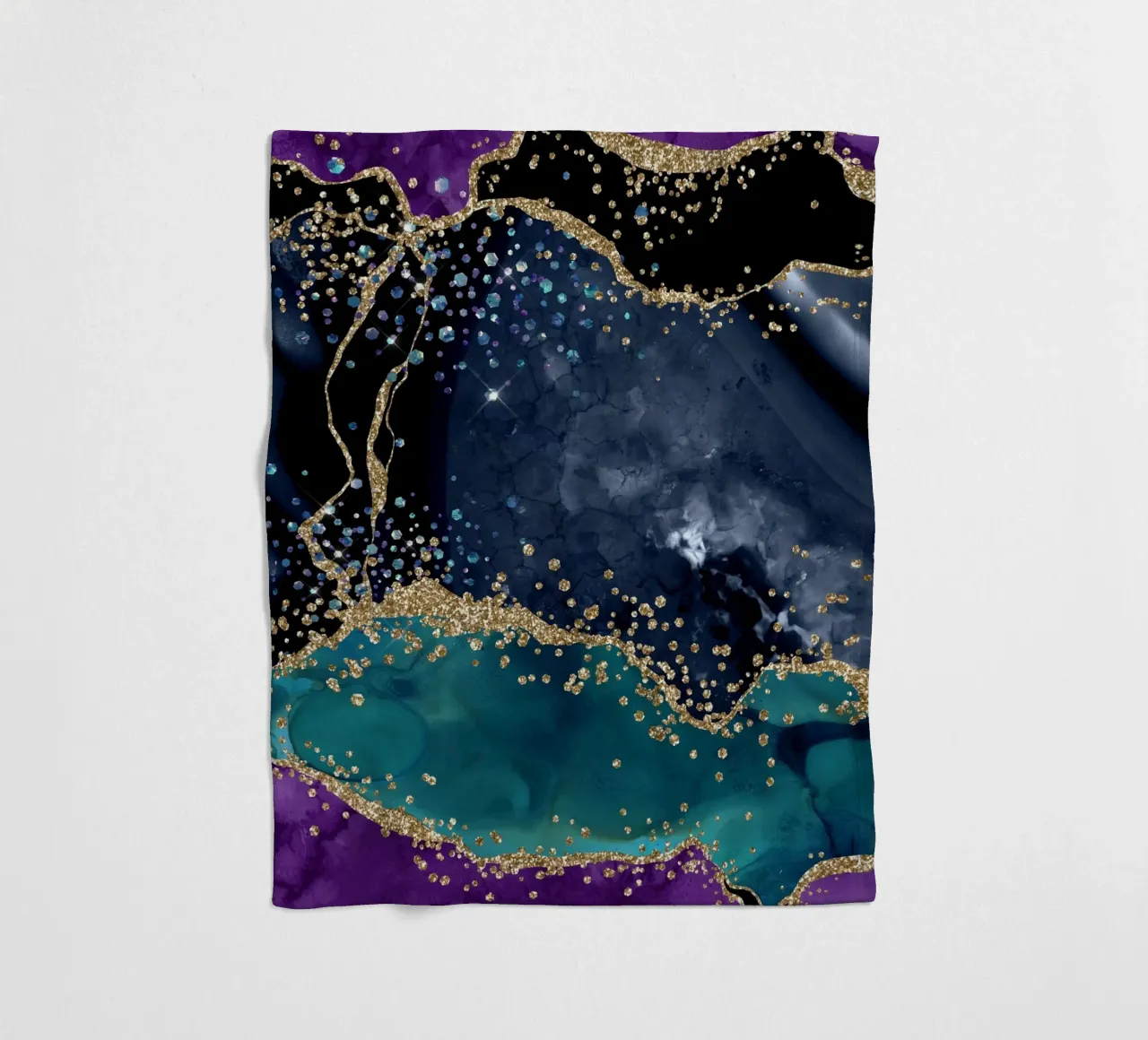 Pavone Glitter Agata Texture 04 coperta in pile da Gemstone Textures