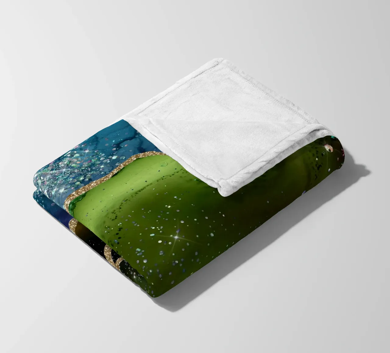 Pavone Glitter Agata Texture 05 coperta in pile da Gemstone Textures