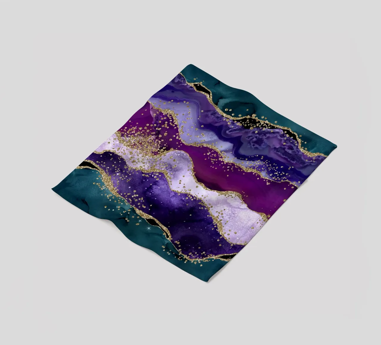 Pavone Glitter Agata Texture 06 coperta in pile da Gemstone Textures