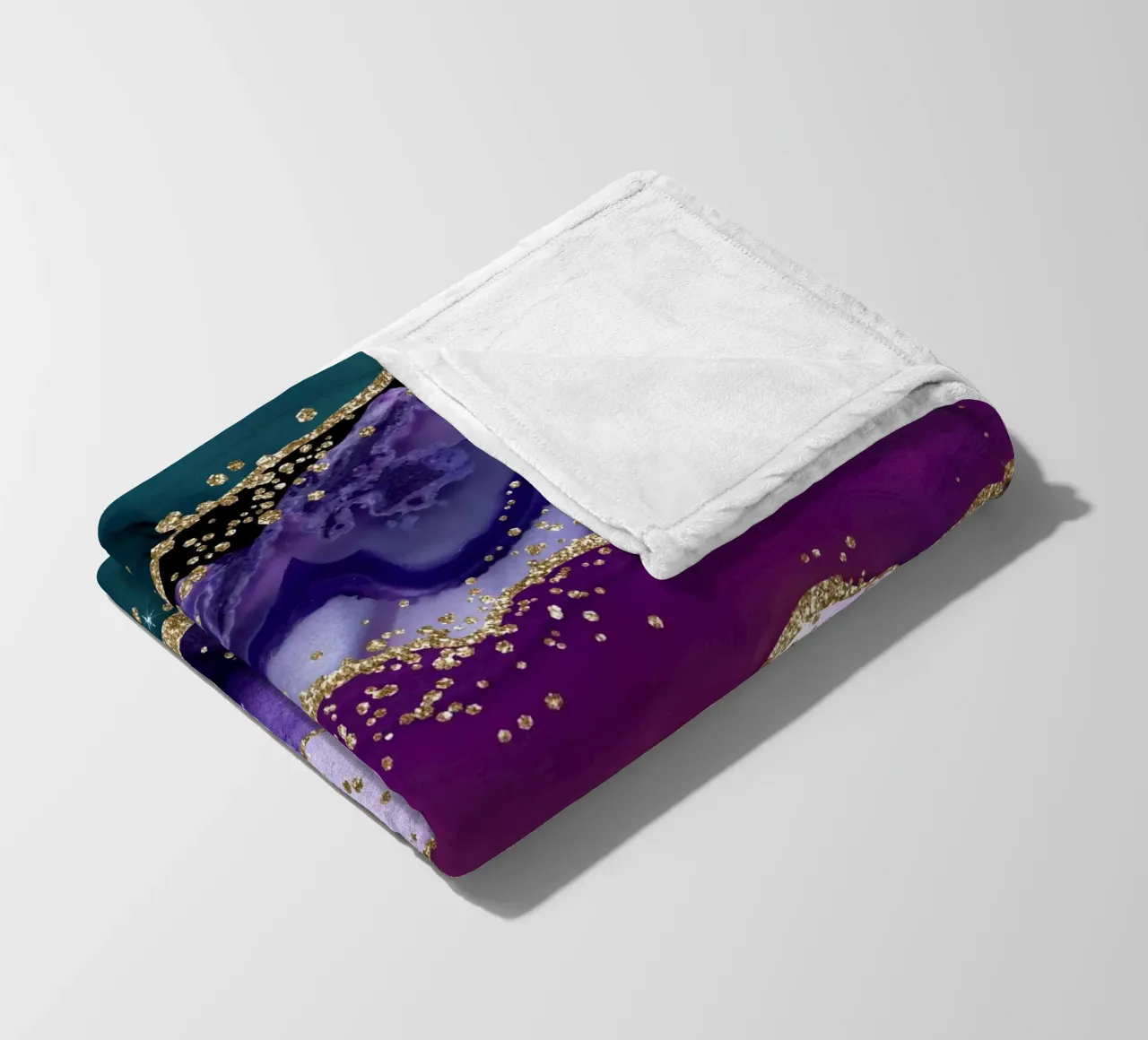 Pavone Glitter Agata Texture 06 coperta in pile da Gemstone Textures