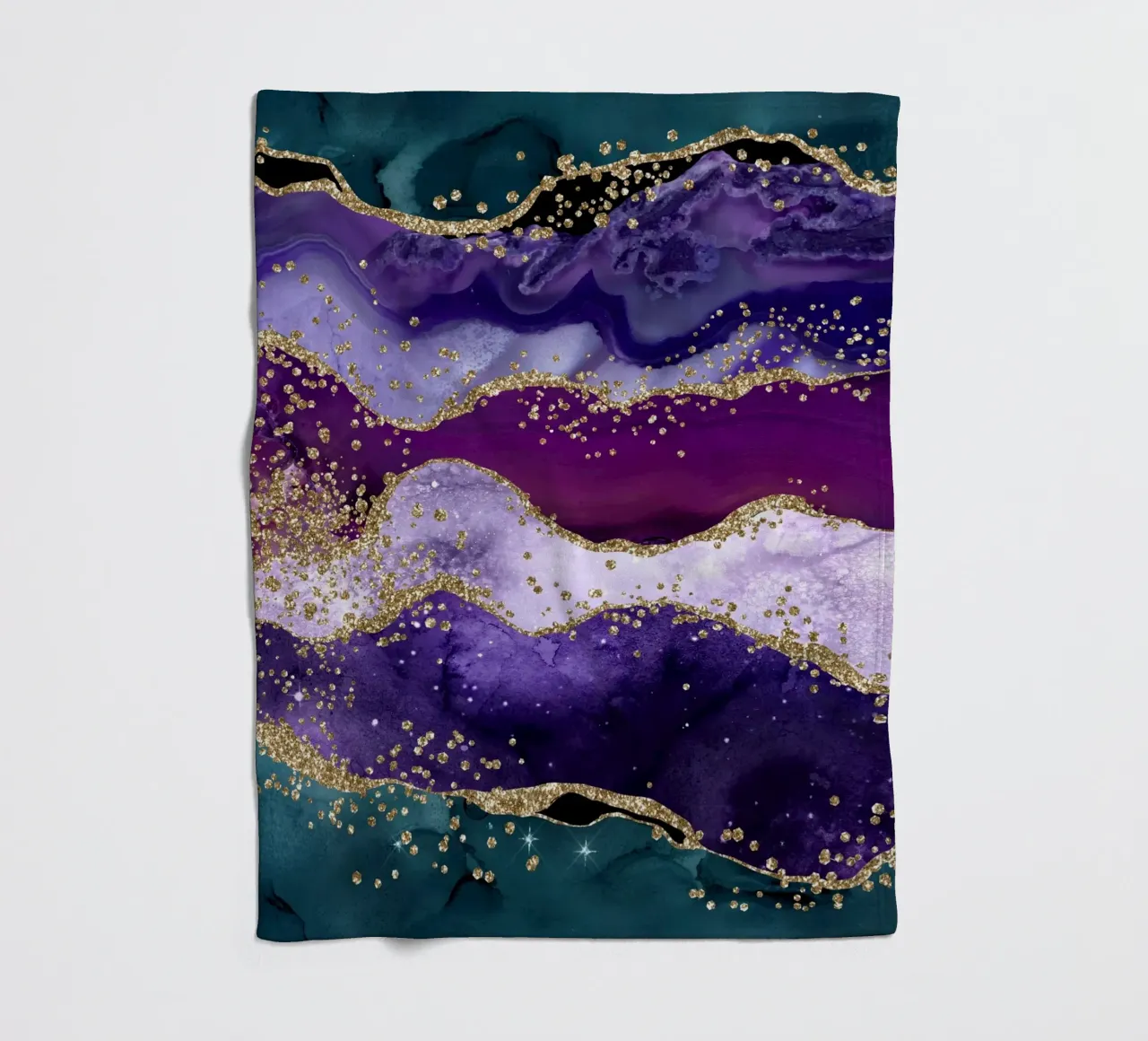 Pavone Glitter Agata Texture 06 coperta in pile da Gemstone Textures