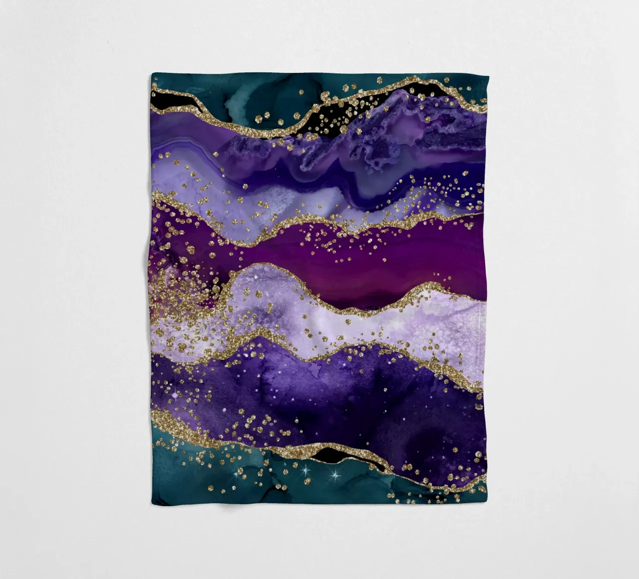 Pavone Glitter Agata Texture 06 coperta in pile da Gemstone Textures