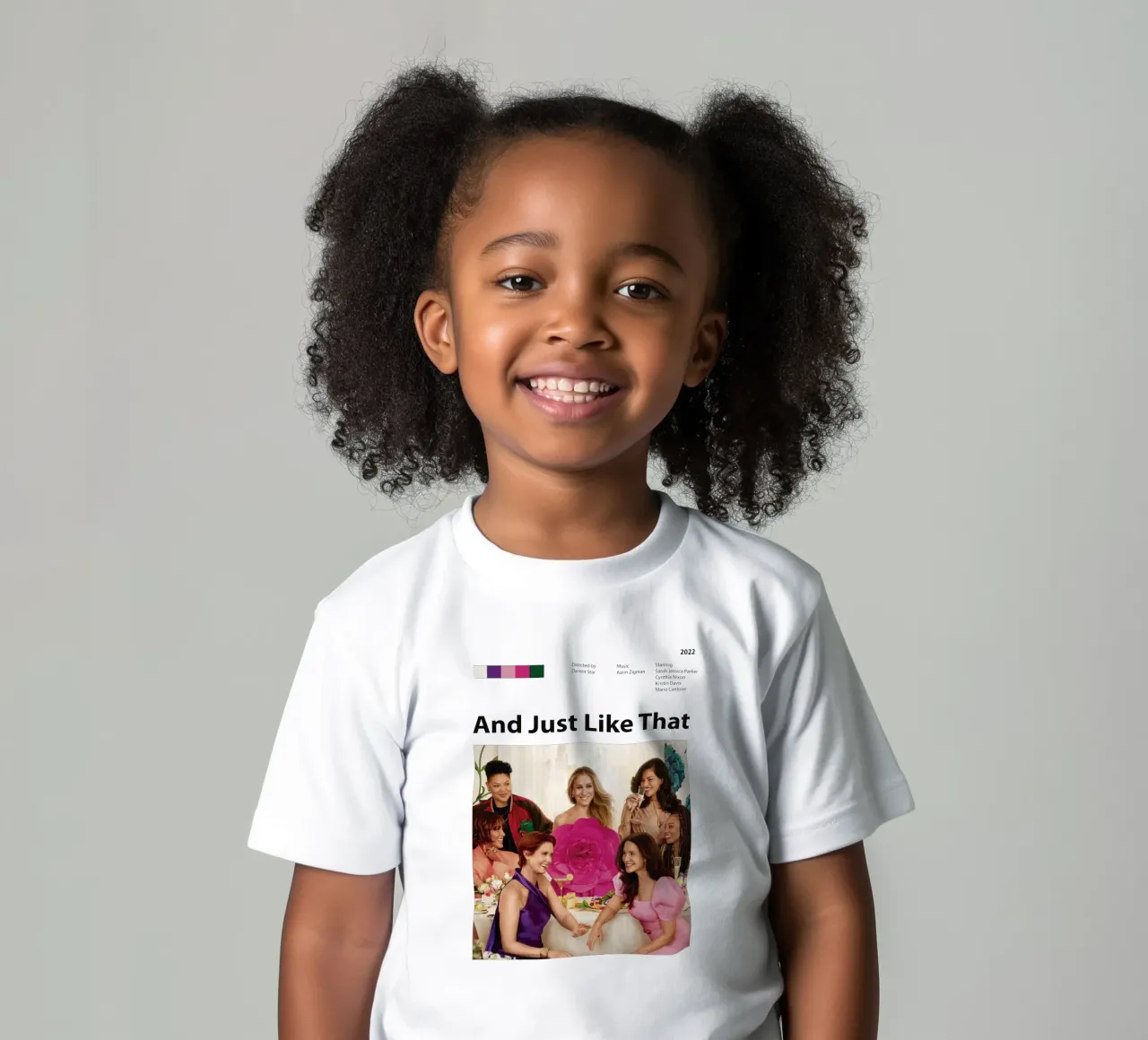 And Just Like That kids t-shirt by 🎞 The Movie Wall
