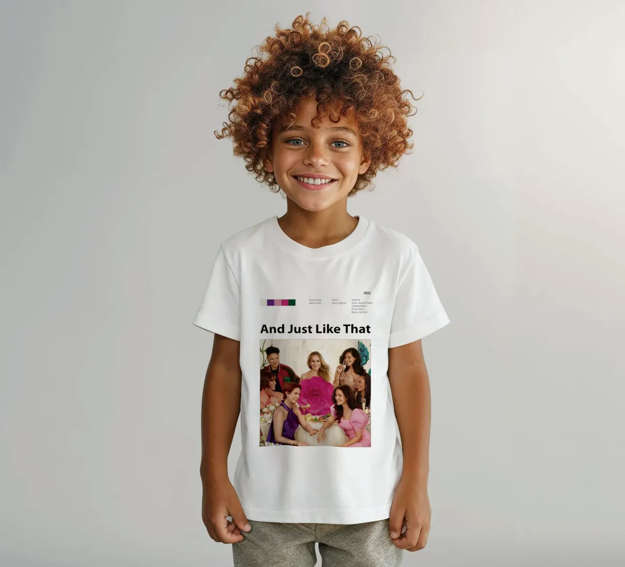 And Just Like That kids t-shirt by 🎞 The Movie Wall