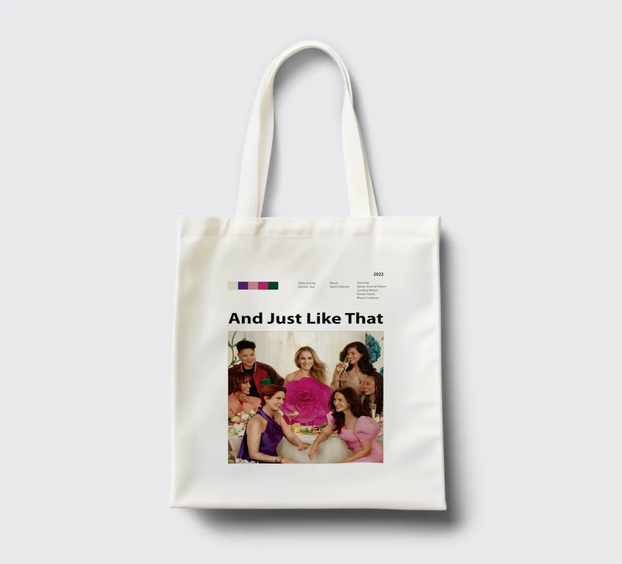 E proprio così borsa in juta da 🎞 The Movie Wall