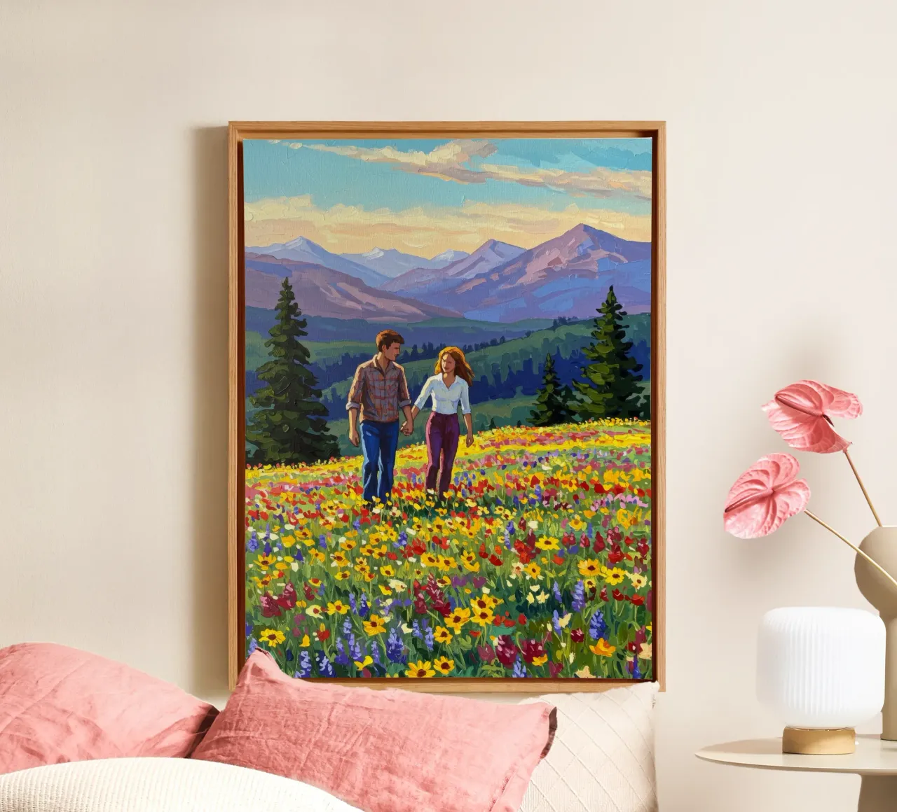 Better Together canvas with Floater frame by Art Center