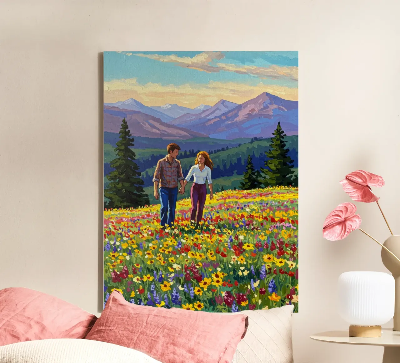 Better Together canvas with Floater frame by Art Center
