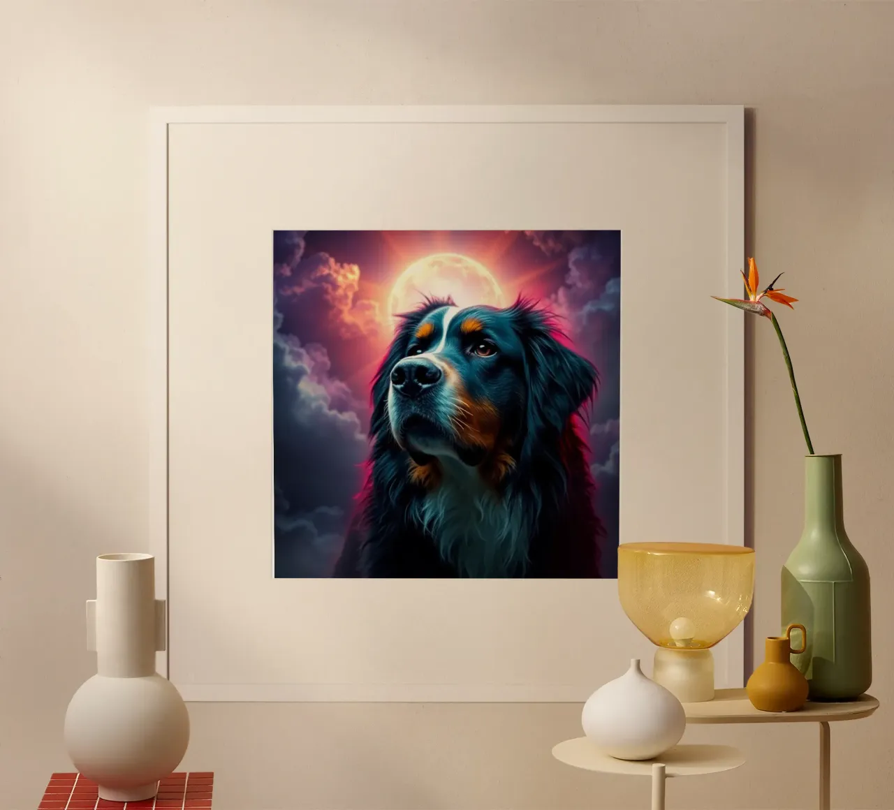 Bellissimo cane da montagna bernese #151 poster da Yumis.Beargang.and.Me