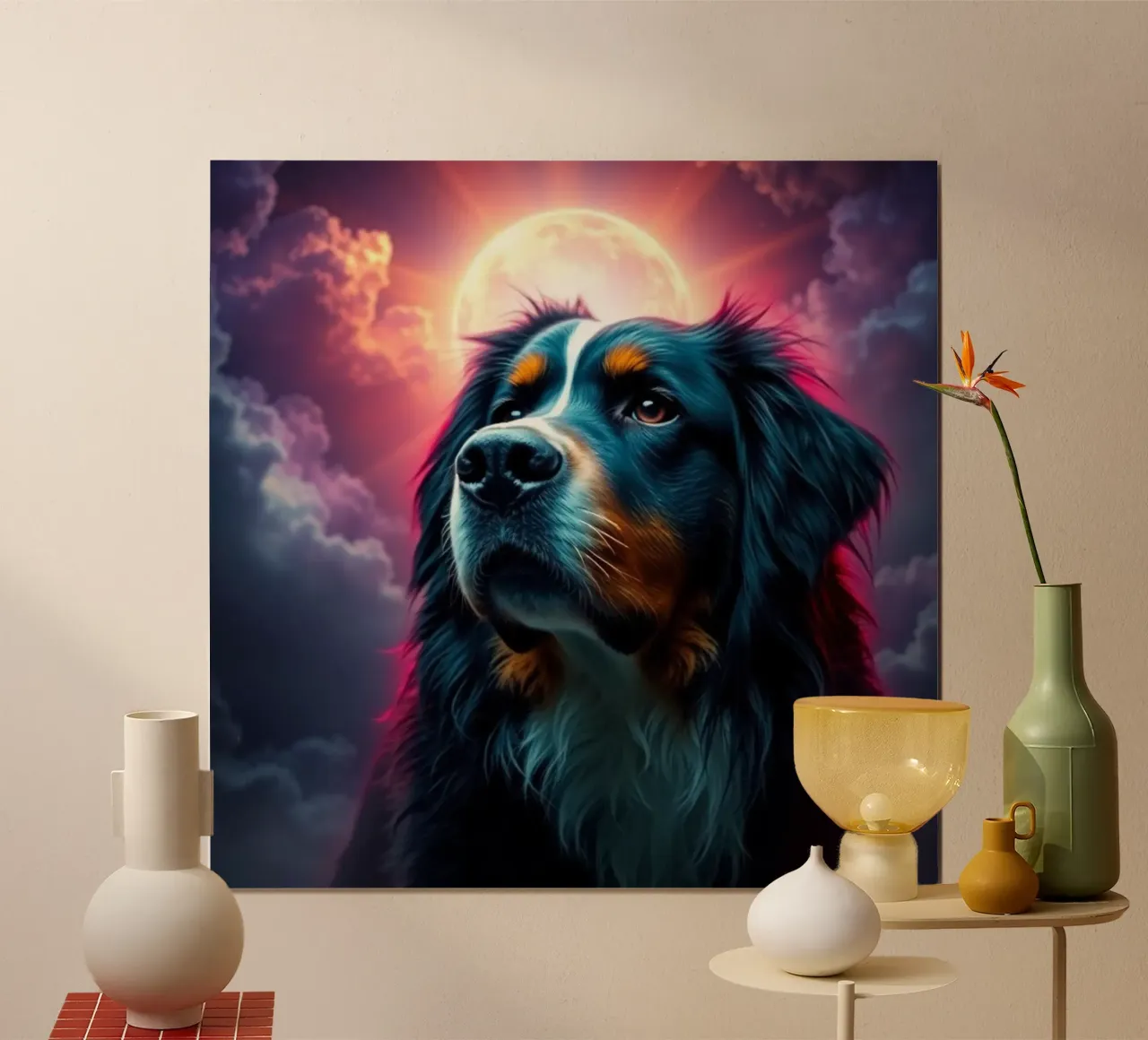 Bellissimo cane da montagna bernese #151 poster da Yumis.Beargang.and.Me