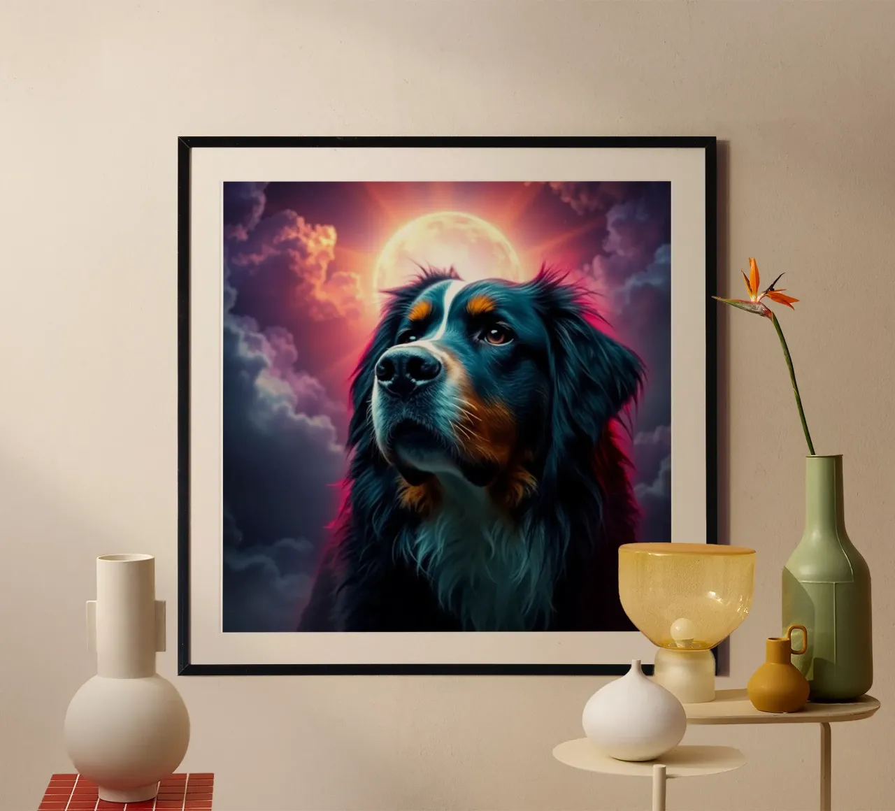 Bellissimo cane da montagna bernese #151 poster da Yumis.Beargang.and.Me