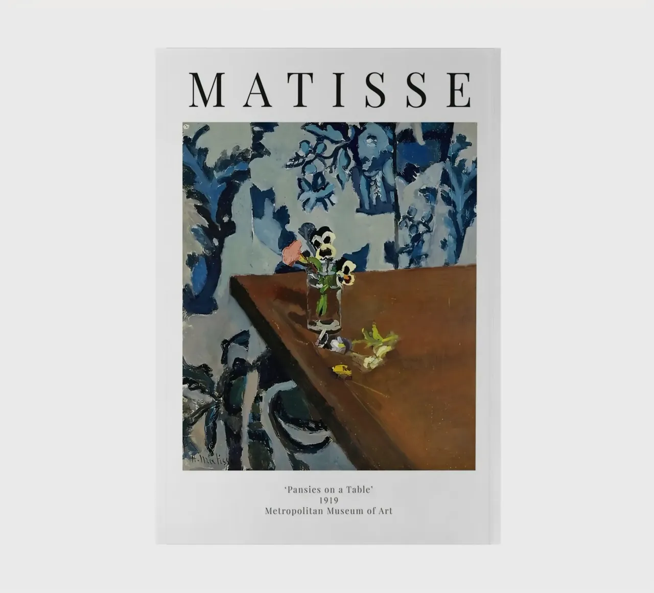 Henri Matisse - Mostra di viole su un tavolo diario da Perdana shop