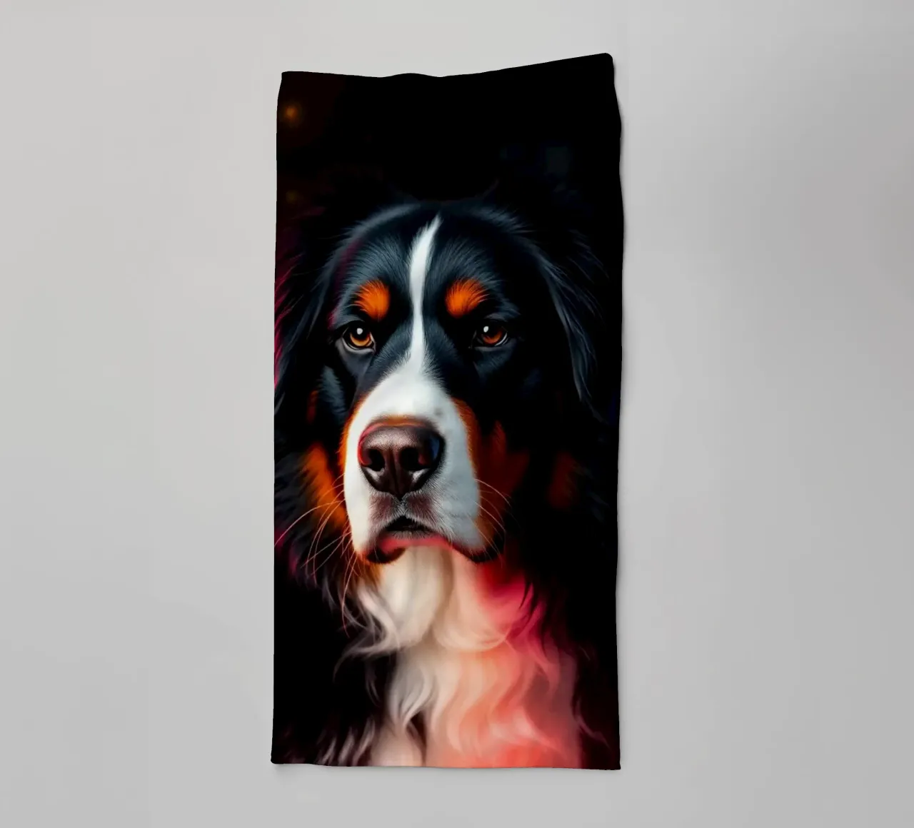 Bellissimo cane da montagna bernese #152 asciugamano da bagno da Yumis.Beargang.and.Me