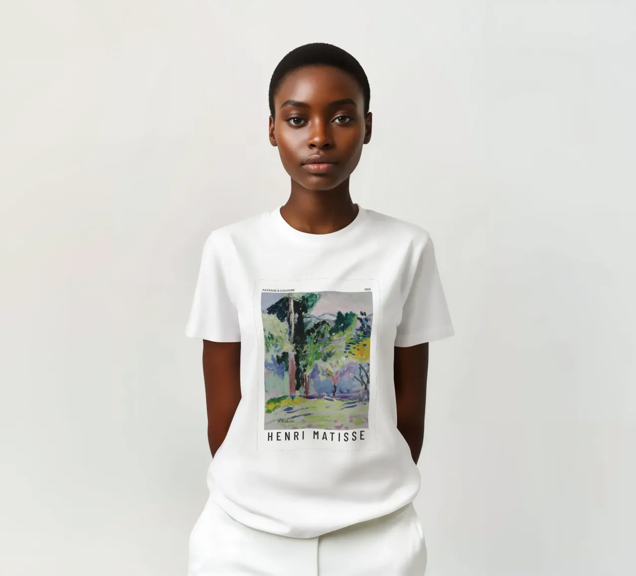 Henri Matisse - Paesaggio a Collioure t-shirt da Perdana shop