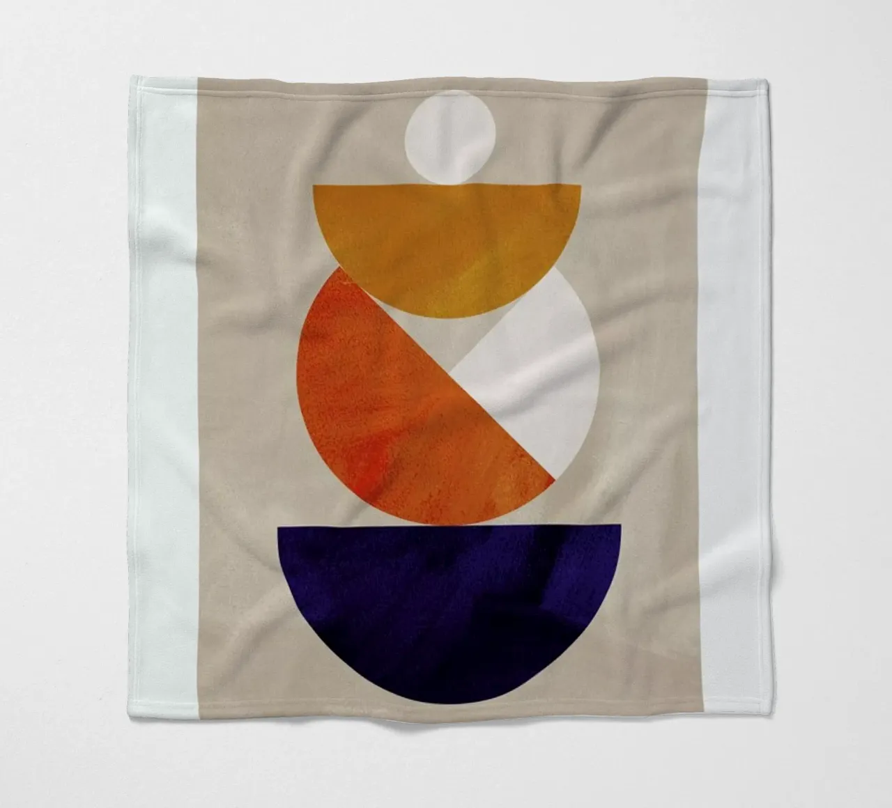 Nesting Colours Fleecedecke von Pure