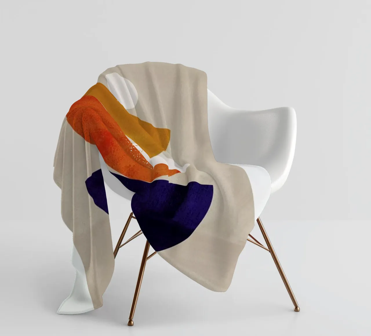 Nesting Colours Fleecedecke von Pure