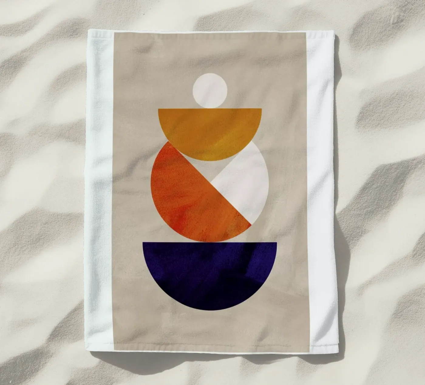 Nesting Colours strandhanddoek van Pure