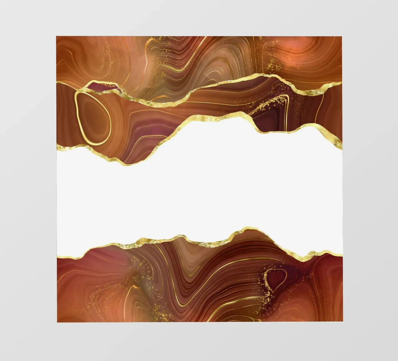 Arancione Oro Glitter Agata Texture 06 telo in pvc da Gemstone Textures