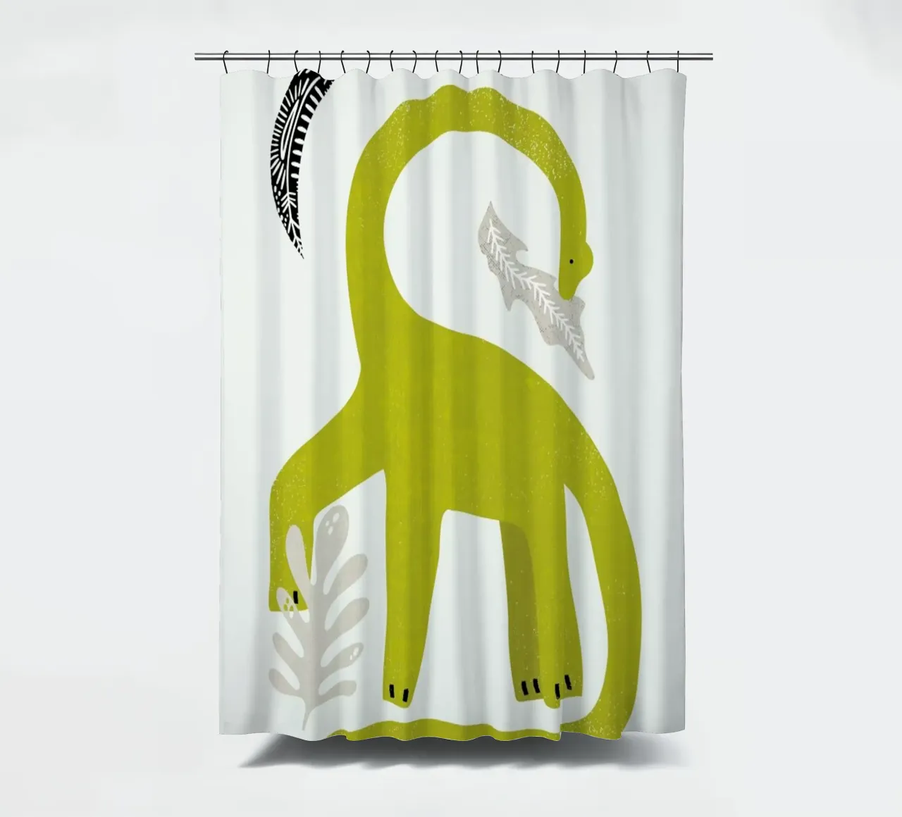 Green Giant tenda da doccia da Little Flourishes