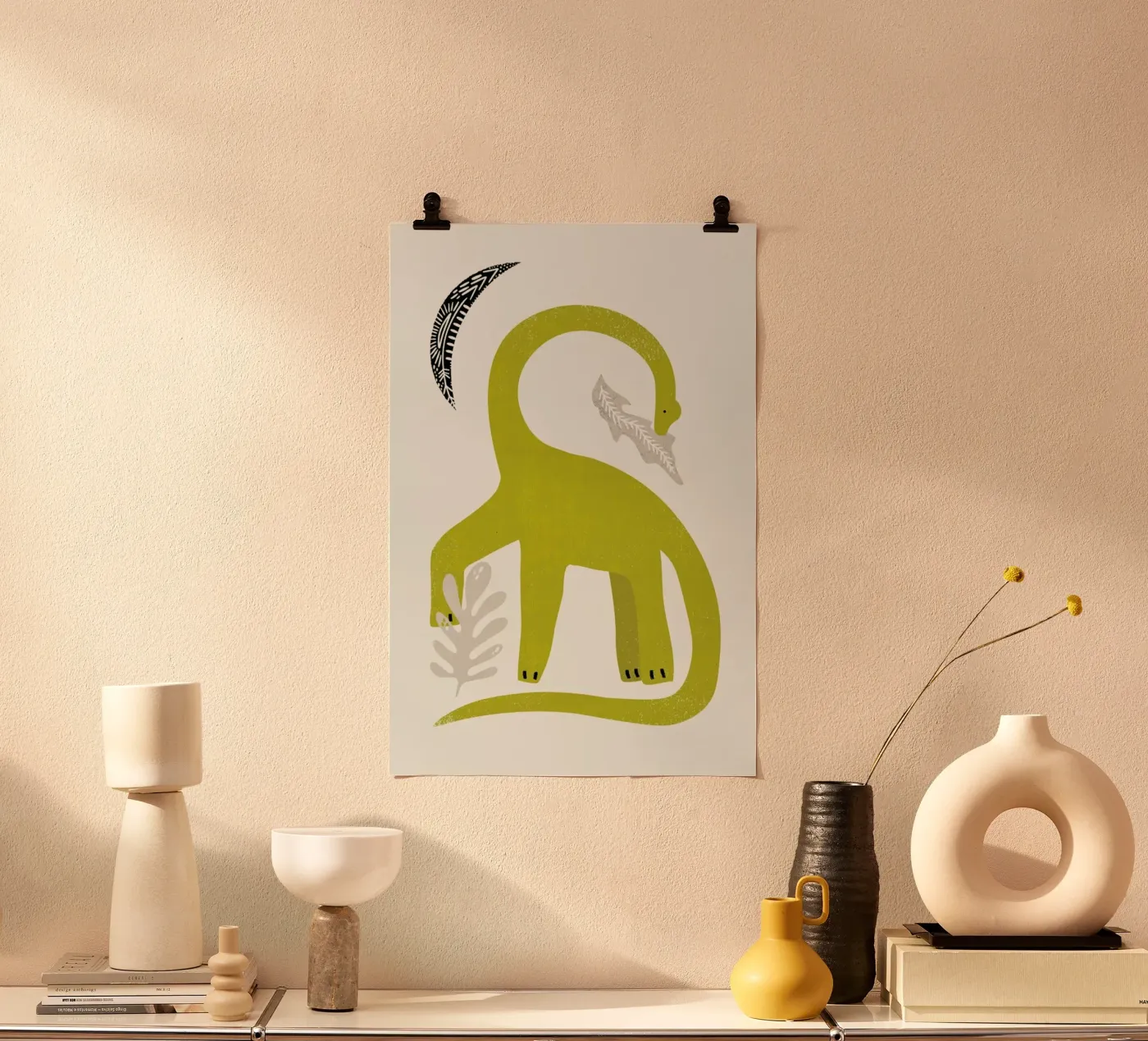 Green Giant poster da Little Flourishes