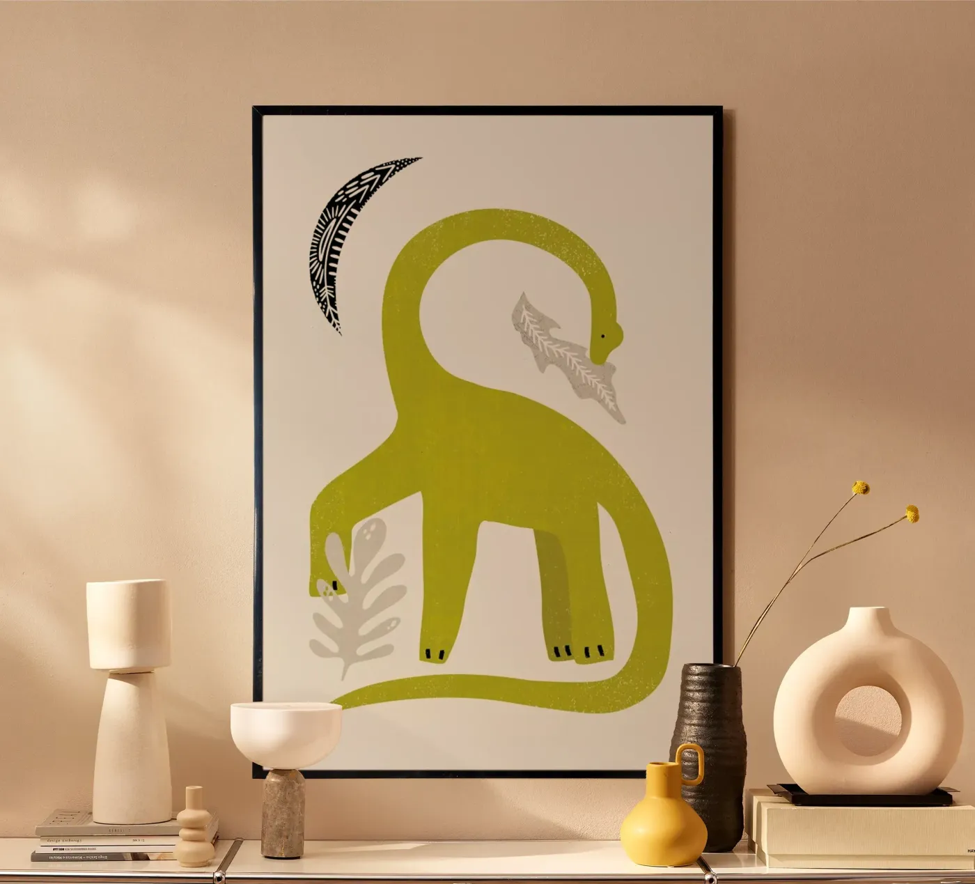 Green Giant poster da Little Flourishes