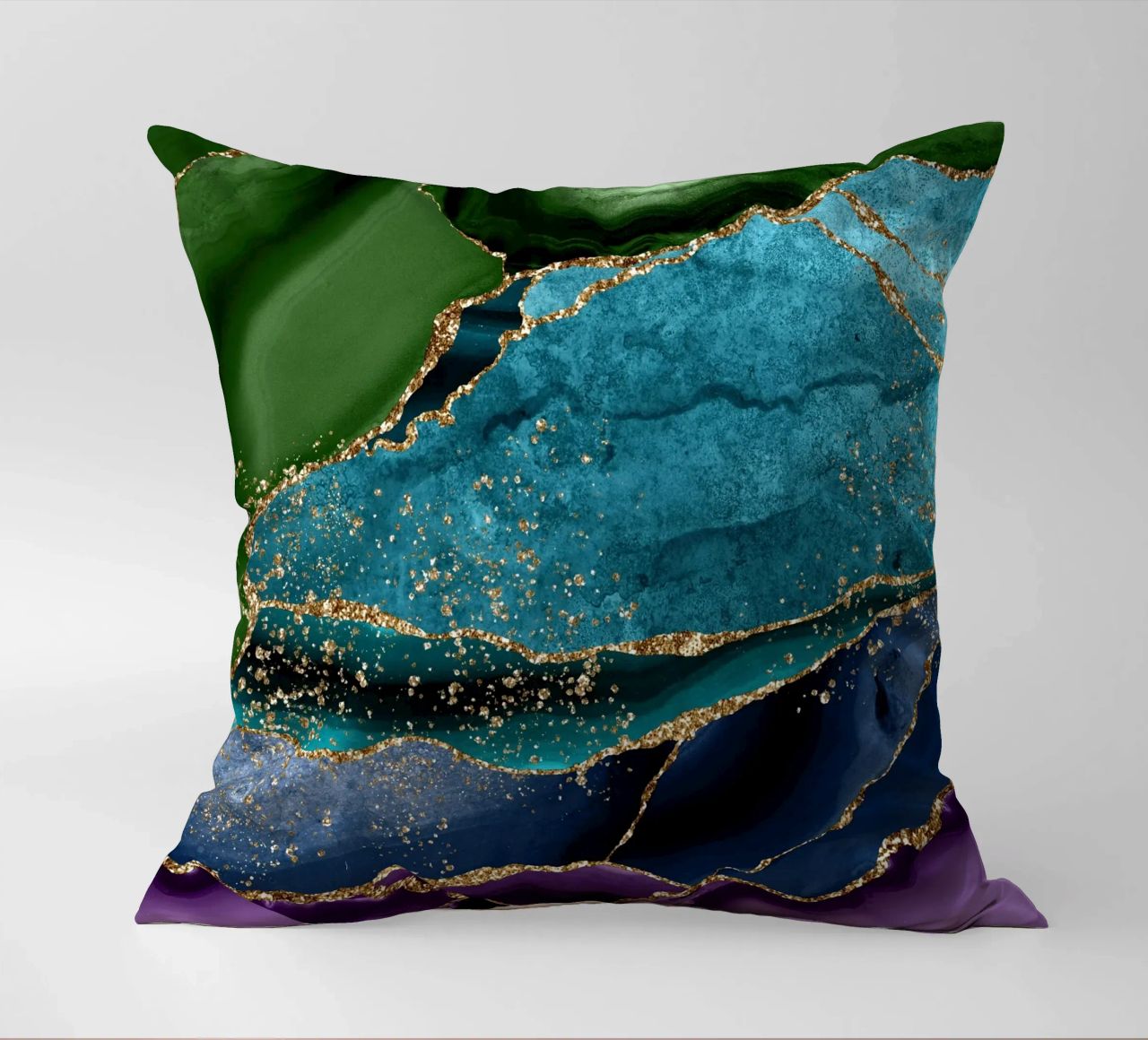 Agata pavone Texture 01 cuscino da Gemstone Textures