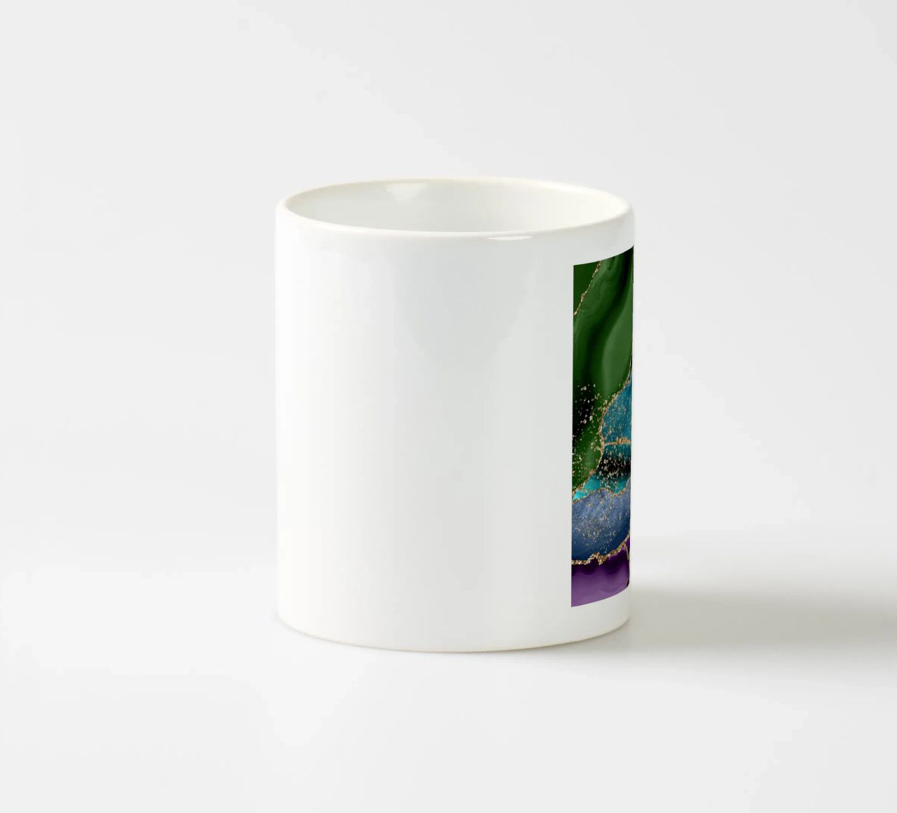 Agata pavone Texture 01 tazza in ceramica da Gemstone Textures