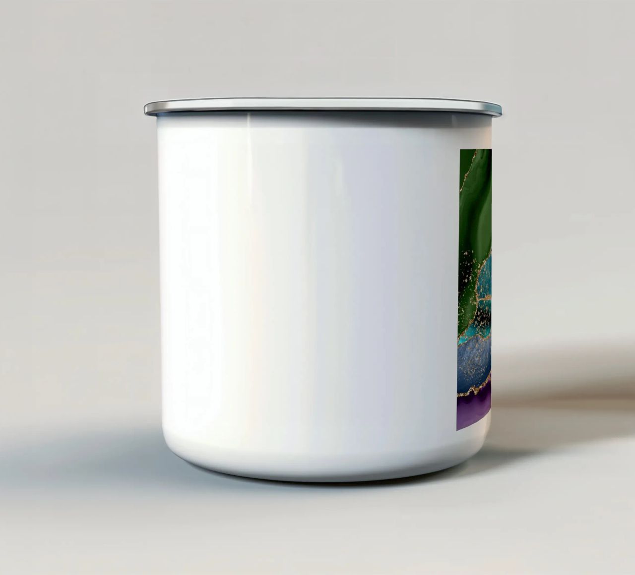 Agata pavone Texture 01 tazza in smalto da Gemstone Textures