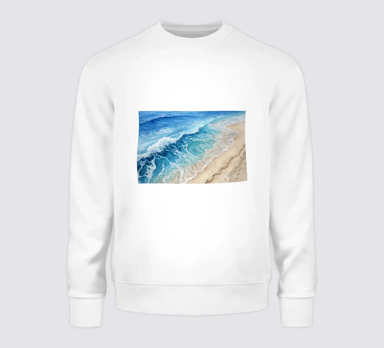 Il mare calmo felpa da Point and Art