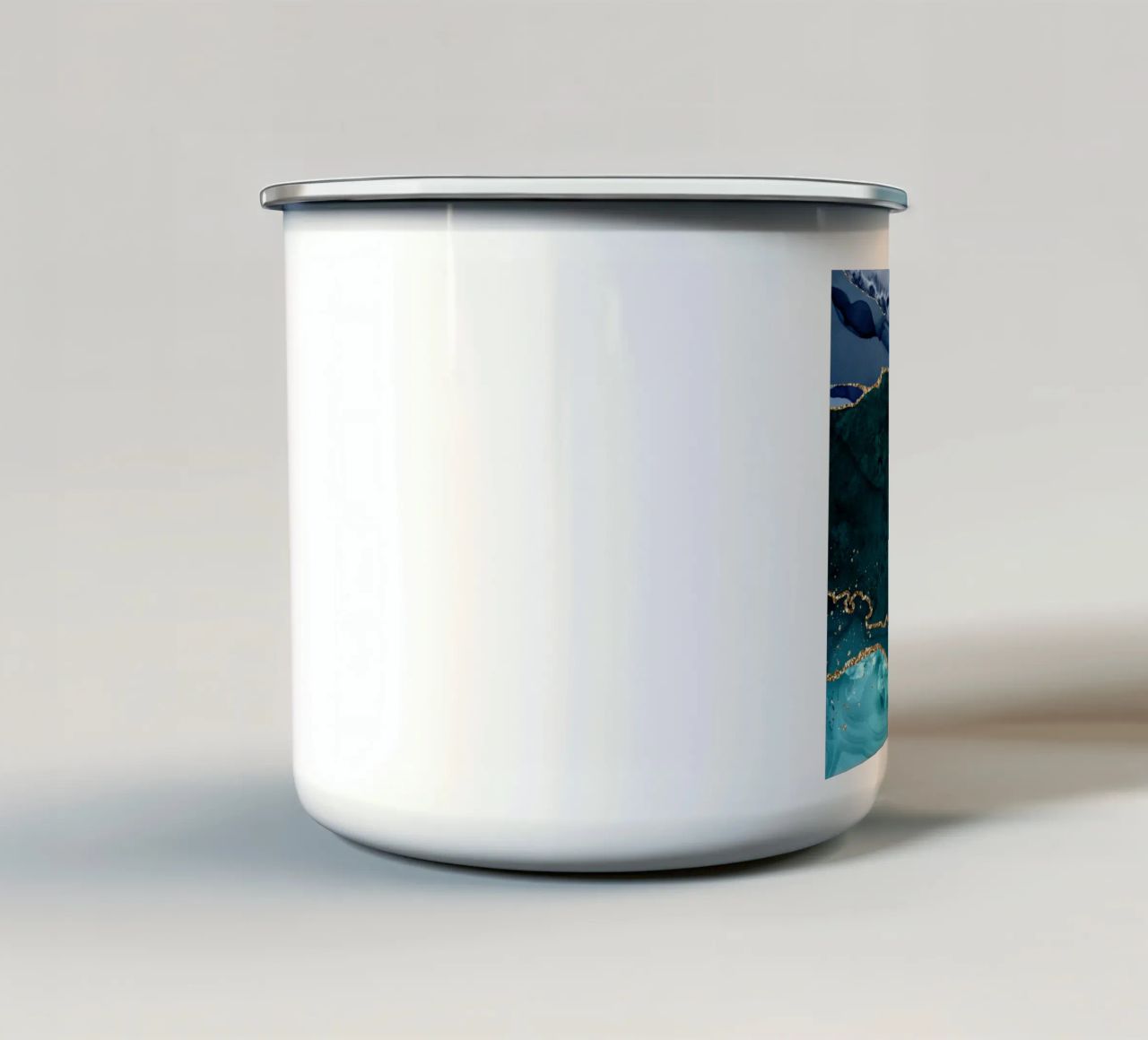Agata pavone Texture 02 tazza in smalto da Gemstone Textures