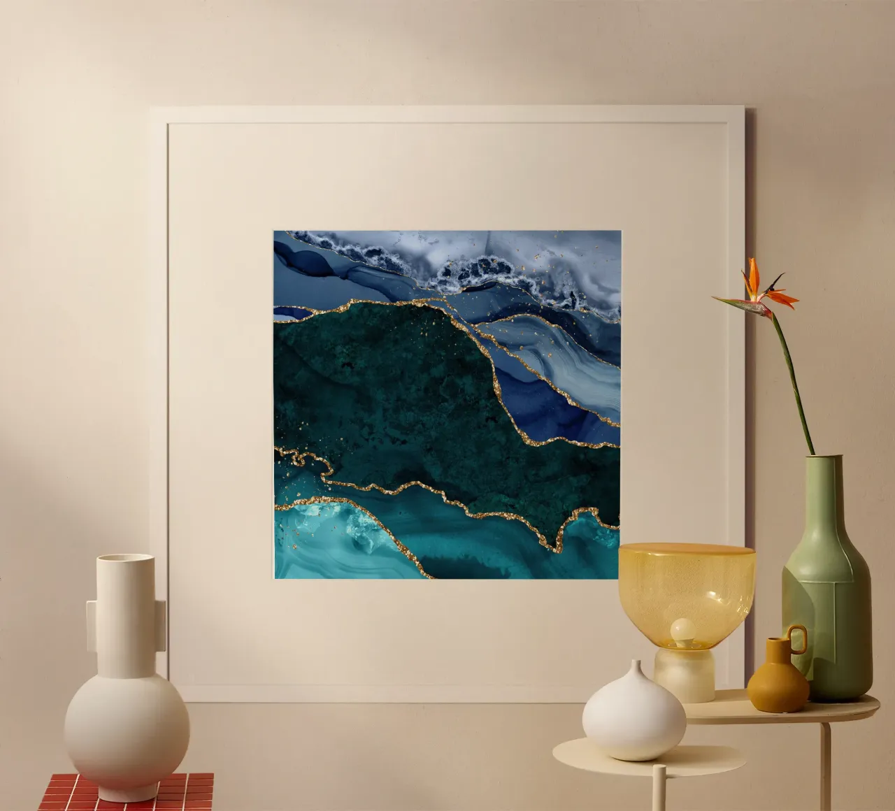 Agata pavone Texture 02 poster da Gemstone Textures