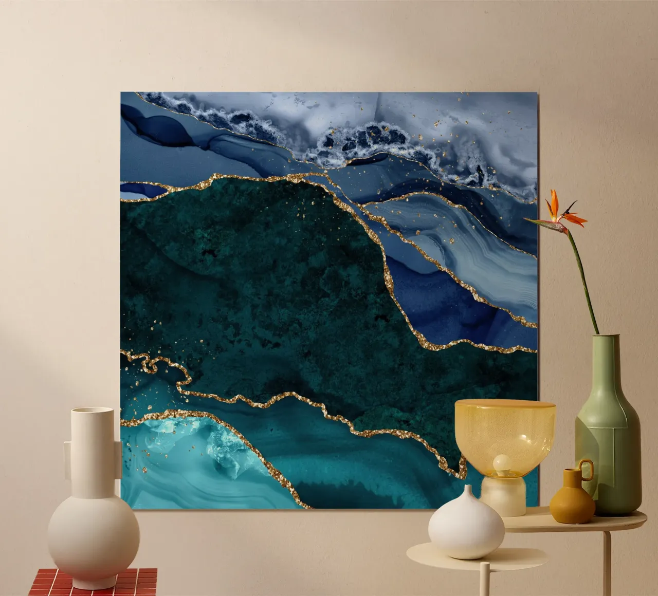 Agata pavone Texture 02 poster da Gemstone Textures